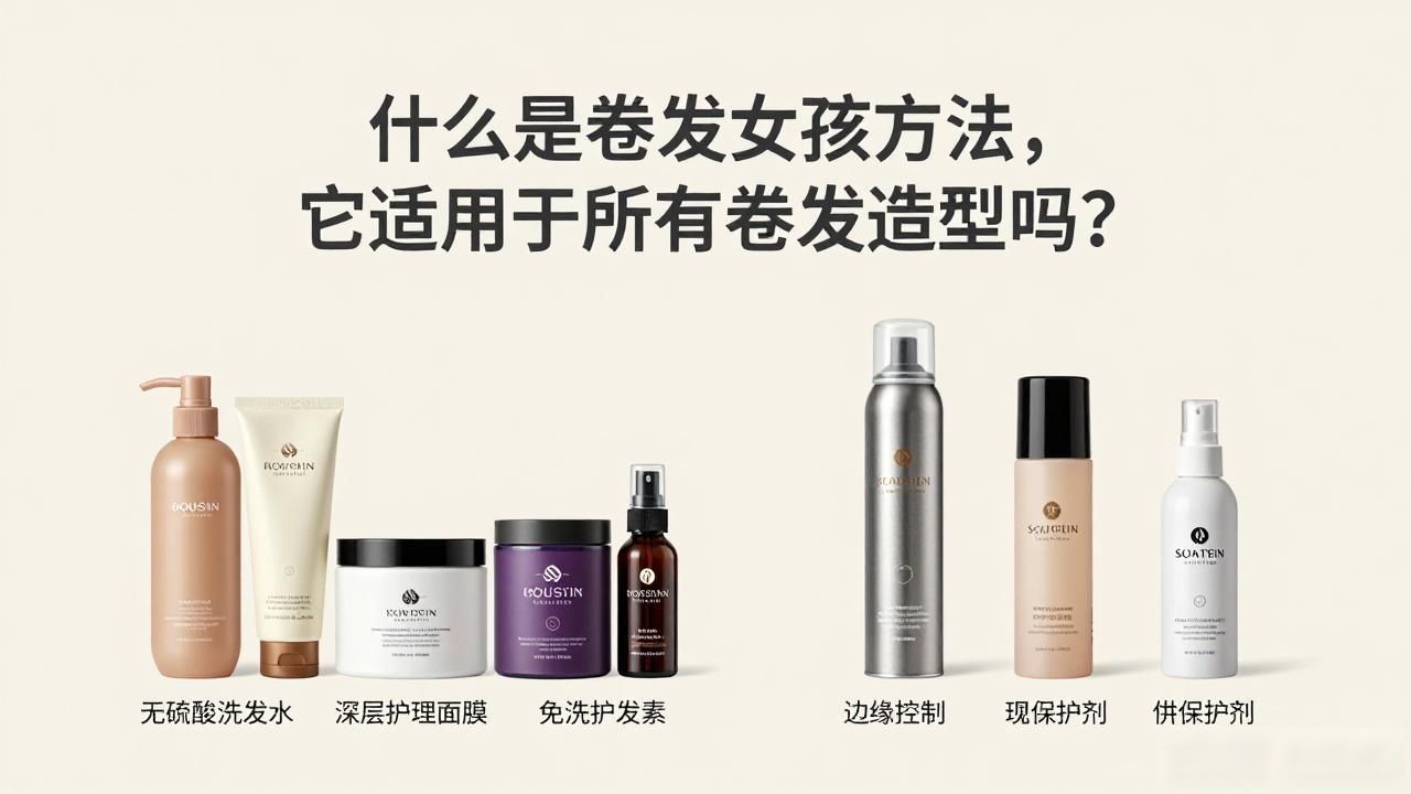 什么是卷发女孩方法，它适用于所有卷发造型吗？