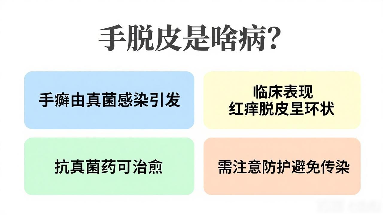 手脱皮是啥病？(图2)