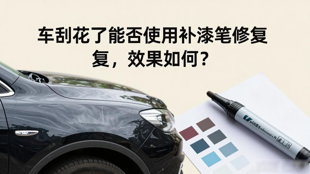 车刮花了能否使用补漆笔修复,效果如何?