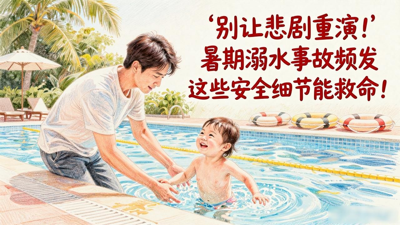 别让悲剧重演！暑期溺水事故频发 这些安全细节能救命