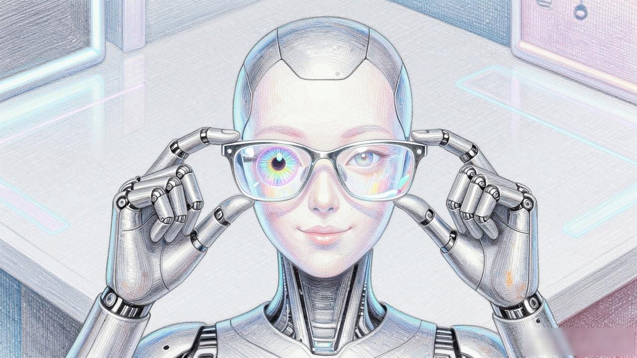 一个没有眼睛的AI，教你怎么戴美瞳