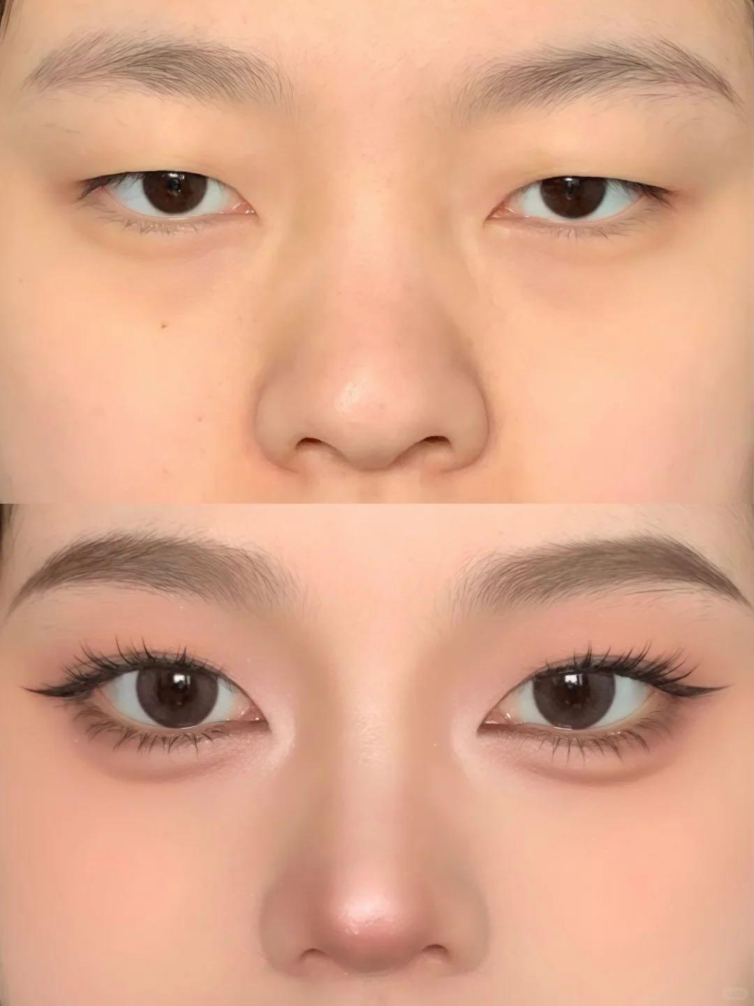 眼妆干货｜双眼皮、肿眼泡分别怎么画？适配妆容+避坑技巧，新手必看(图4)