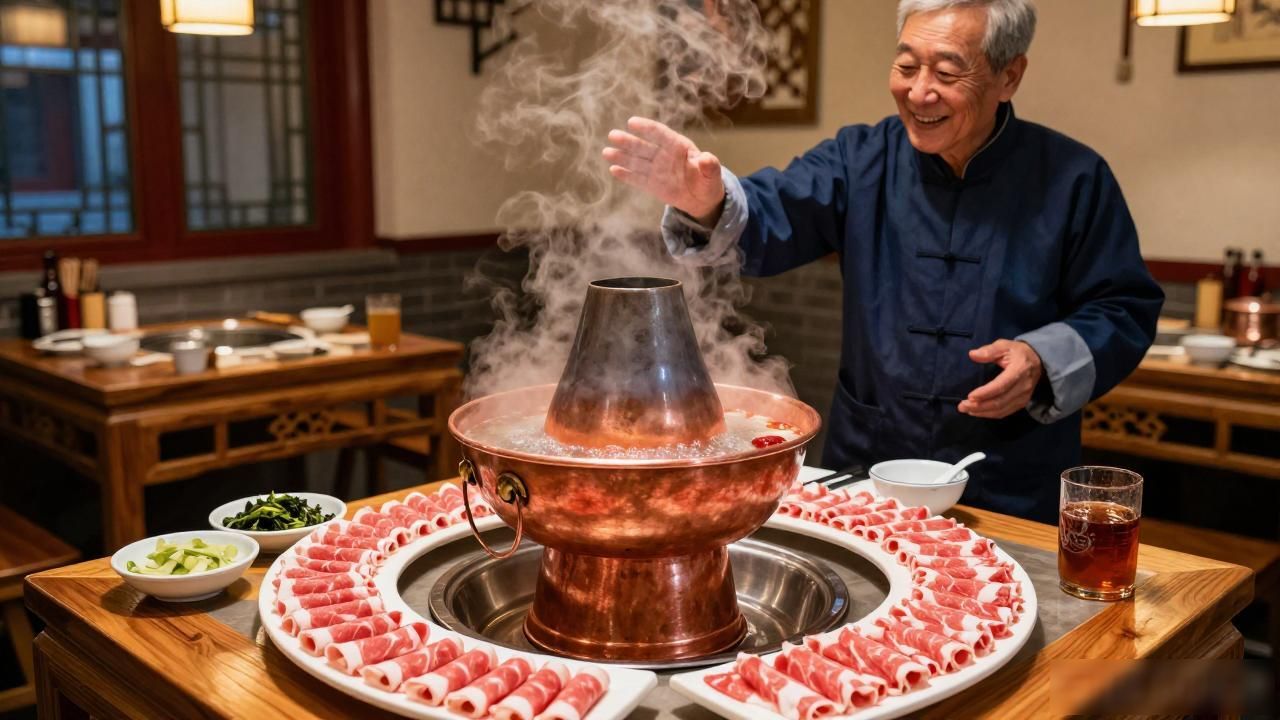 闪现北京！打卡正宗铜锅涮肉，这滋味绝了