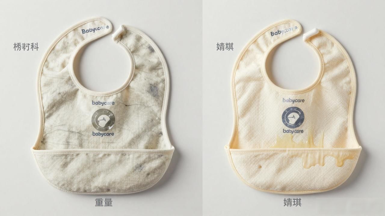 婴儿围兜推荐：babycare vs 婧麒，实测对比告诉你哪个更适合宝宝(图1)