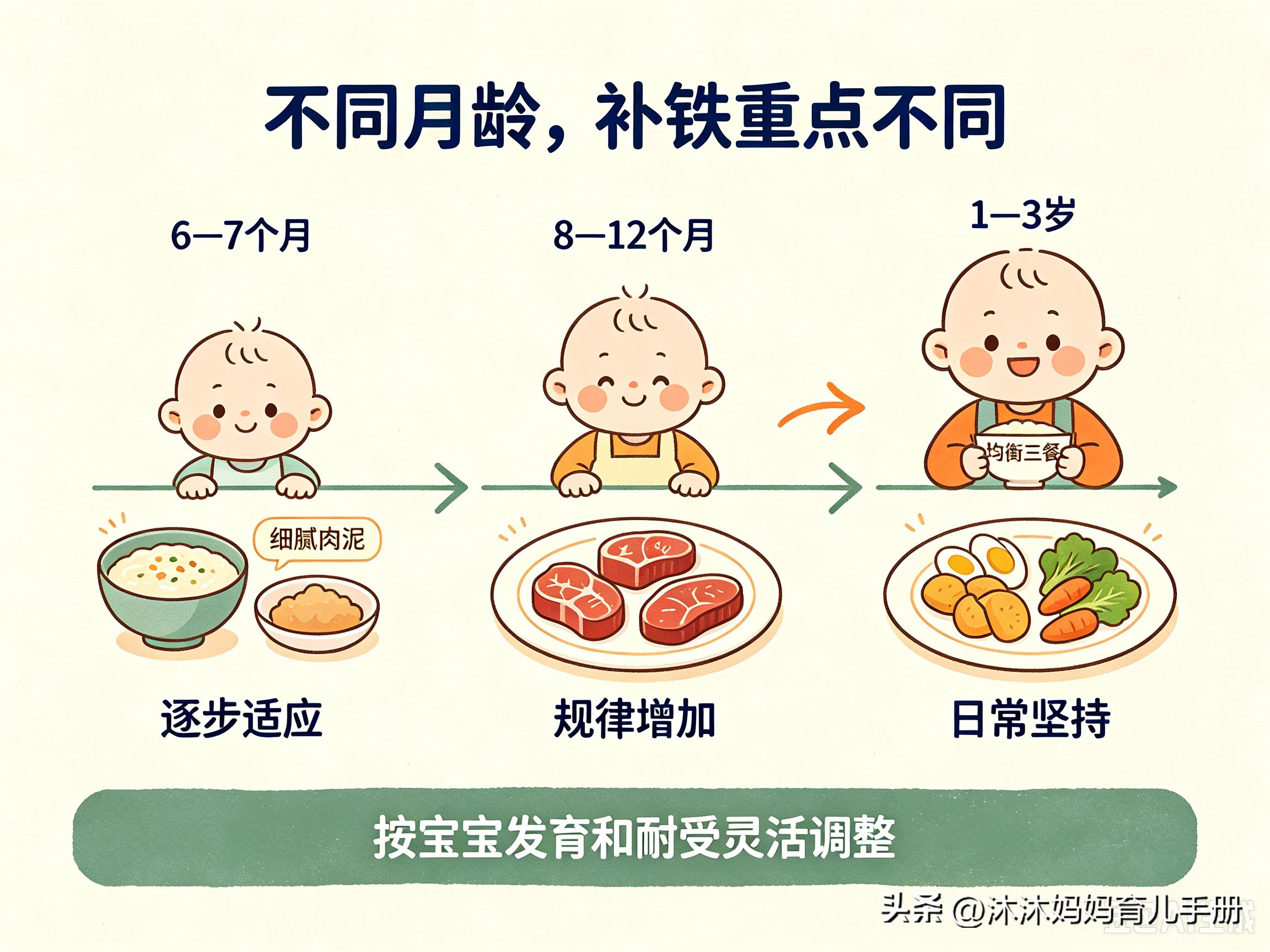 天天做补铁辅食，宝宝体检依旧缺铁？儿科提醒: 大概率吃法错了(图4)