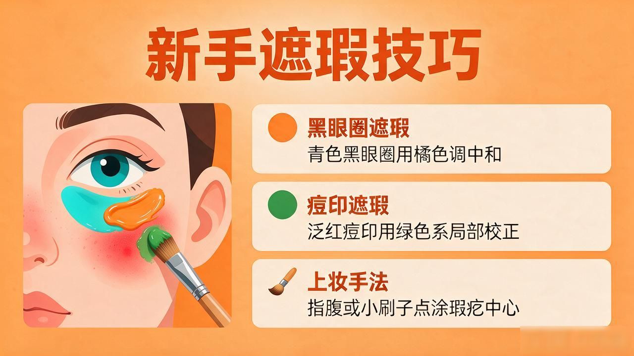 新手遮瑕哪个好用？