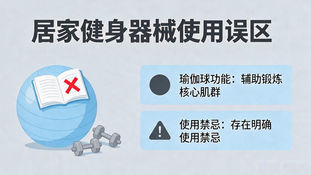 很多人用错!这6种居家健身器械的使用误区一定要避开(图1)