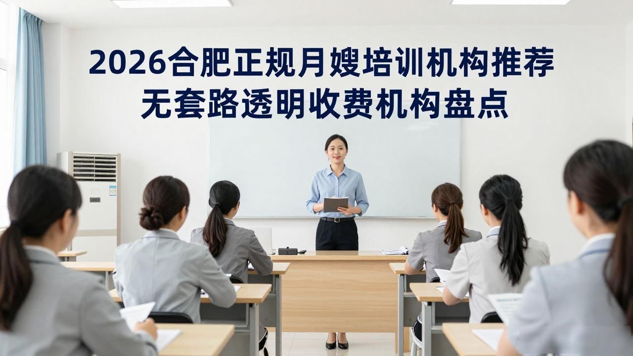 2026合肥正规月嫂培训机构推荐 无套路透明收费机构盘点