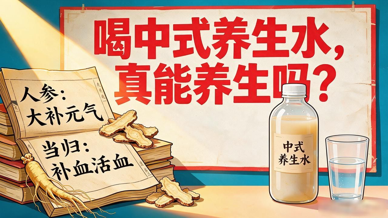 喝中式养生水,真能养生吗?(图1)